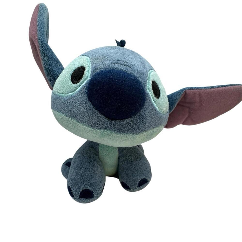 Disney Parks 7" Stitch Big Head Plush Lilo‎ and Stitch Plush Stuffed Animal Toy